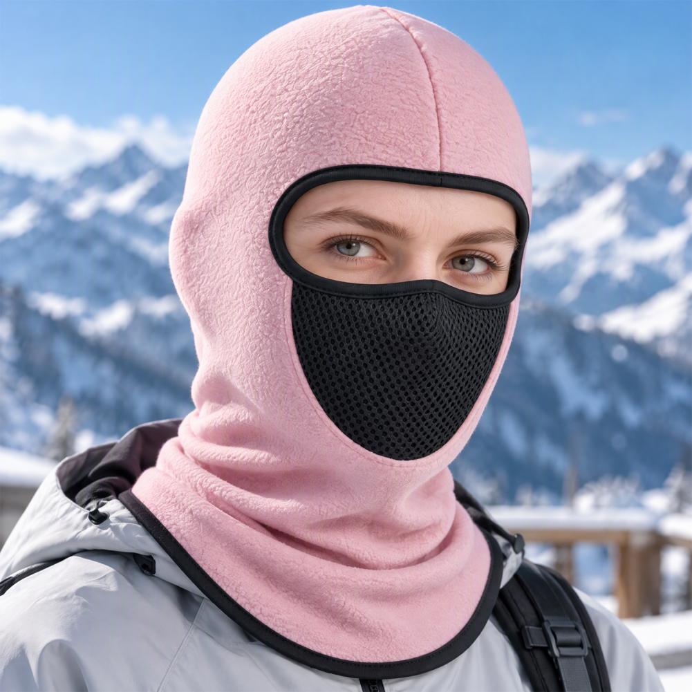 Motorcycle Neck Gaiter Balaclava - Теплая флисовая балаклава-маска для лица, ветрозащитная