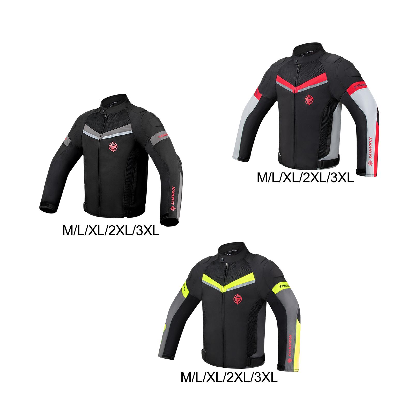 Motorcycle Mesh Jacket Summer Breathable - Мотоциклетная куртка с защитными вставками, дышащая,