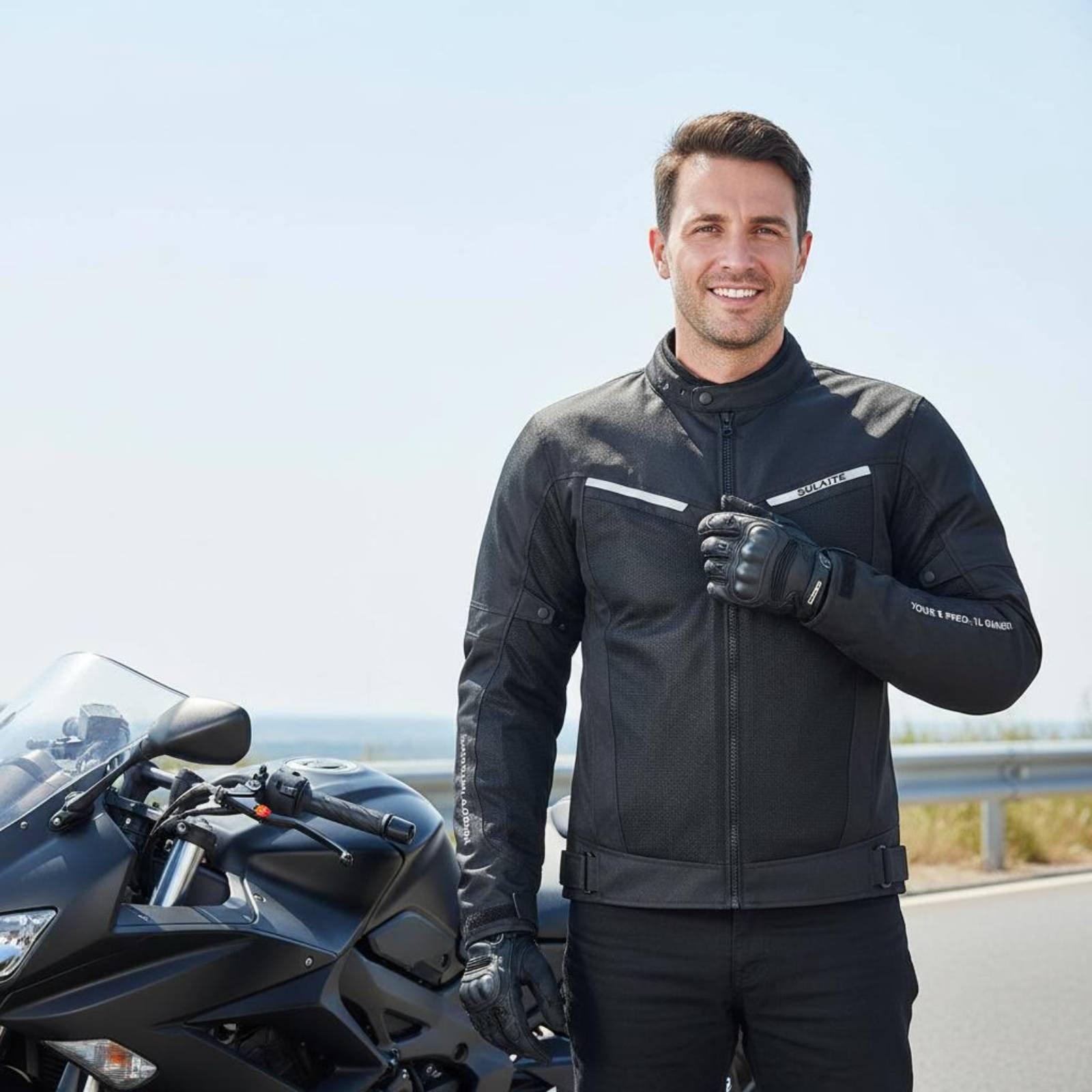 Motorcycle Mesh Jacket Summer Breathable - Сетчатая мотоциклетная куртка, дышащая летняя куртка