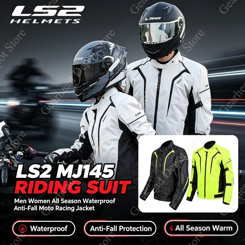 Motorcycle Riding Jacket Waterproof - Мотоциклетный костюм LS2 MJ145 для мужчин
