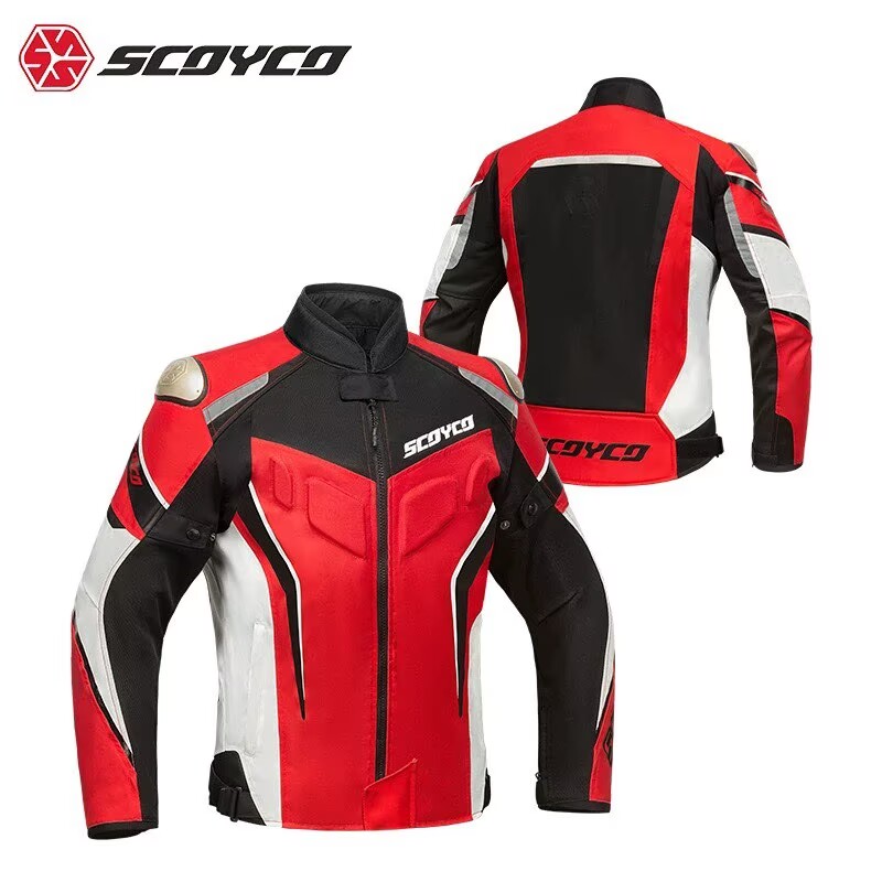Motorcycle Mesh Jacket Summer Breathable - Летний вентилируемый сетчатый мотокостюм SCOYCO (куртка