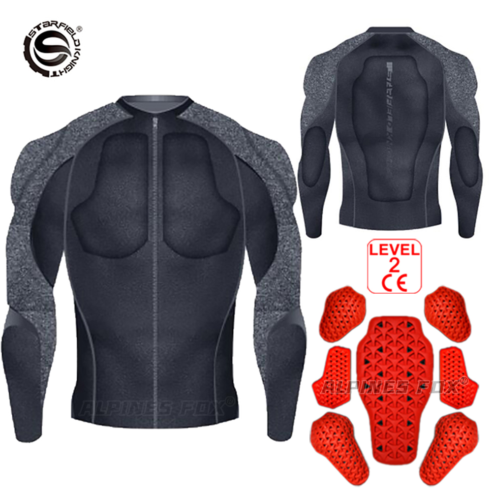 Motorcycle Back Protector Ce Level 2 - Летняя мужская мотоциклетная куртка с мягкой