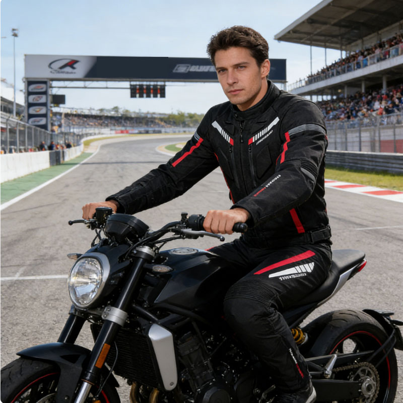 Motorcycle Riding Jacket Waterproof - Мотоциклетная куртка водонепроницаемая, ветрозащитная, для гонок,