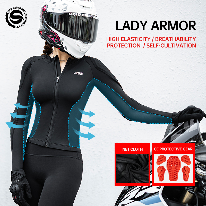 Motorcycle Mesh Jacket Summer Breathable - Мотокуртка SFK 2026: Новейшая модная женская