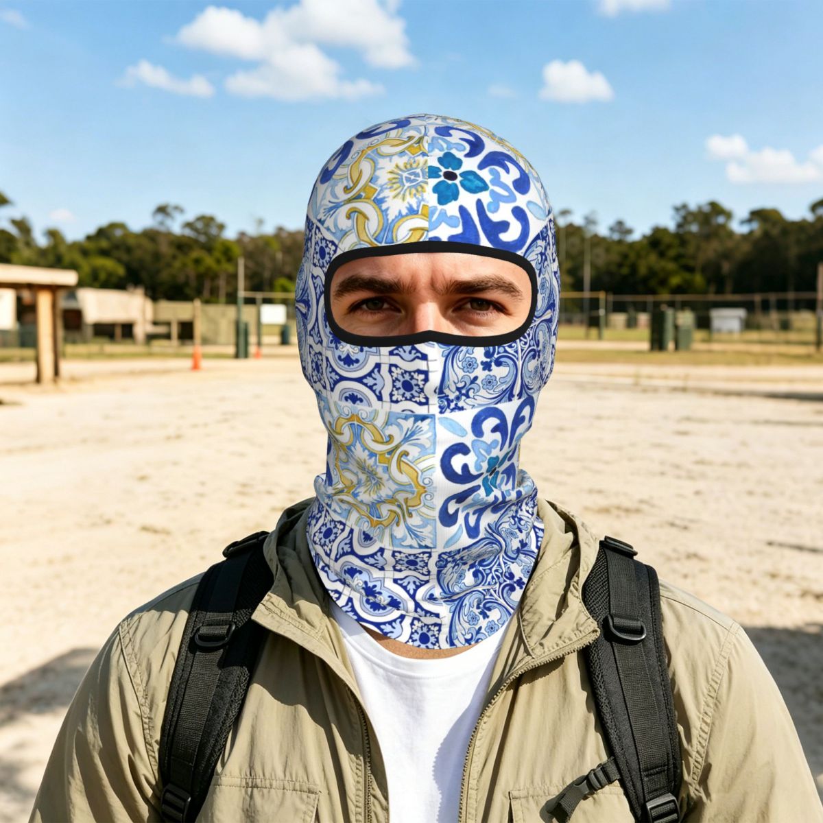 Дышащая тонкая балаклава с сиц – обзор и цена Motorcycle Neck Gaiter Balaclava