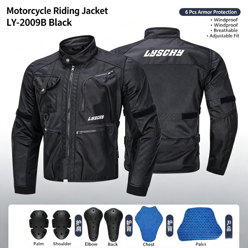 Мотоциклетный летний дышащий с – обзор и цена Motorcycle Mesh Jacket Summer Breathable