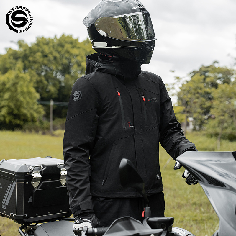 Мотоциклетная куртка SFK черно – обзор и цена Motorcycle Riding Jacket Waterproof