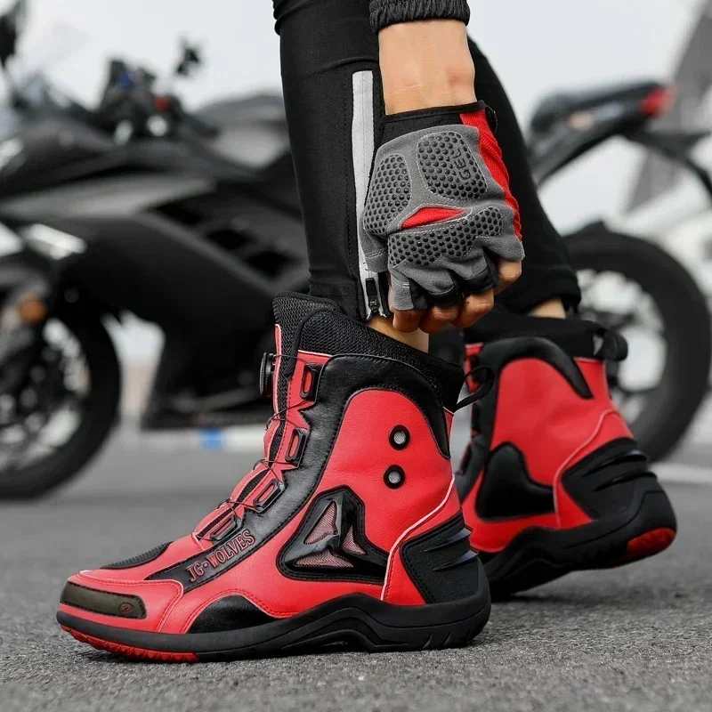 Новые мужские водонепроницаемы – обзор и цена Motorcycle Boots Waterproof Riding