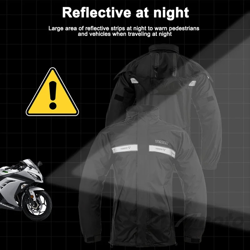 Мужской и женский мотоциклетны – обзор и цена Motorcycle Riding Jacket Waterproof