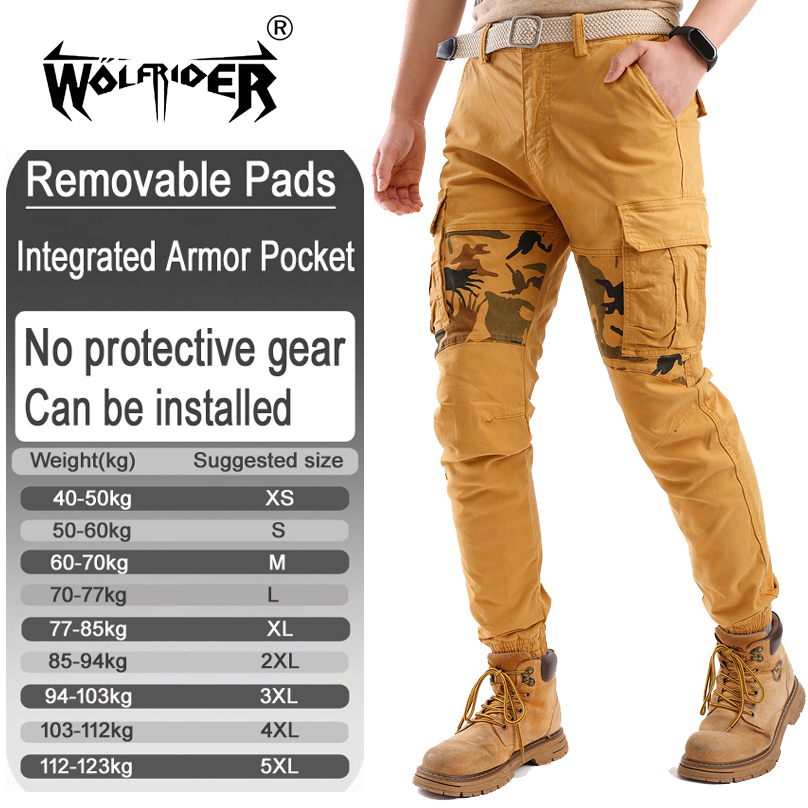 Мотоциклетные рабочие брюки с  – обзор и цена Motorcycle Pants Riding Armored