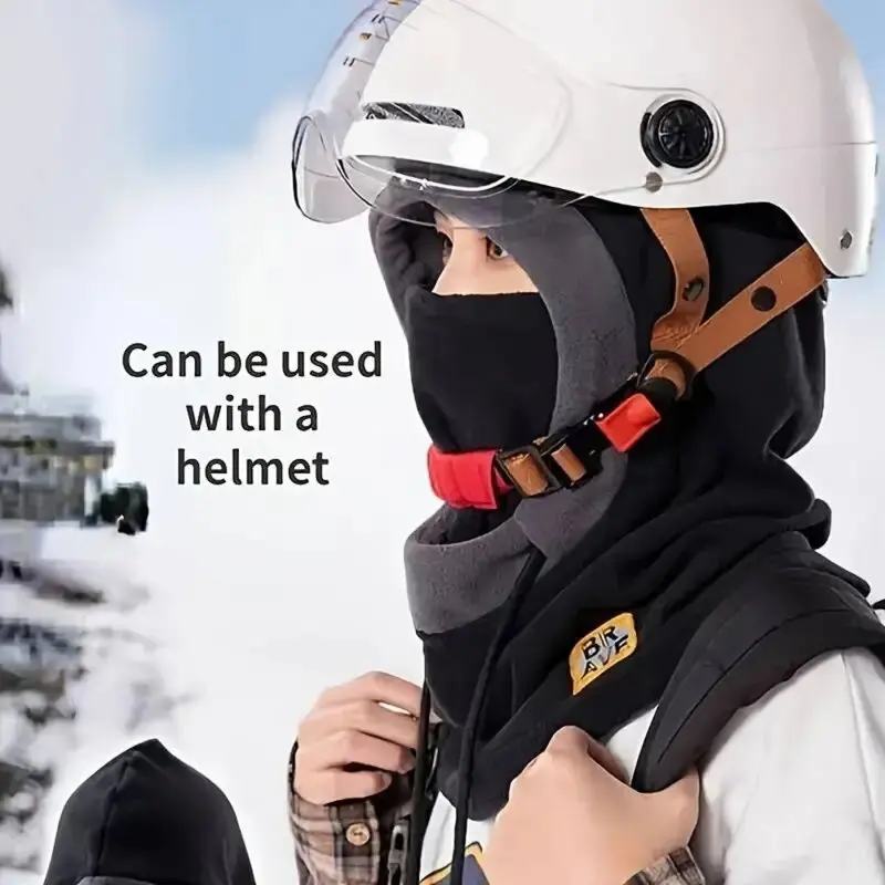 Теплая зимняя балаклава с завя – обзор и цена Motorcycle Neck Gaiter Balaclava