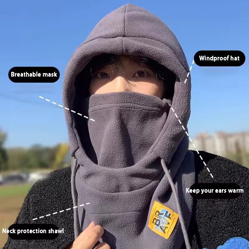 Теплая зимняя балаклава с завя – обзор и цена Motorcycle Neck Gaiter Balaclava