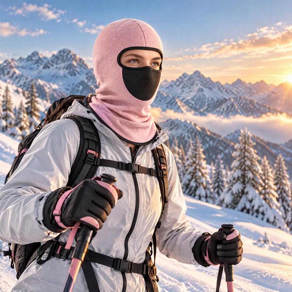 Теплая флисовая балаклава-маск – обзор и цена Motorcycle Neck Gaiter Balaclava