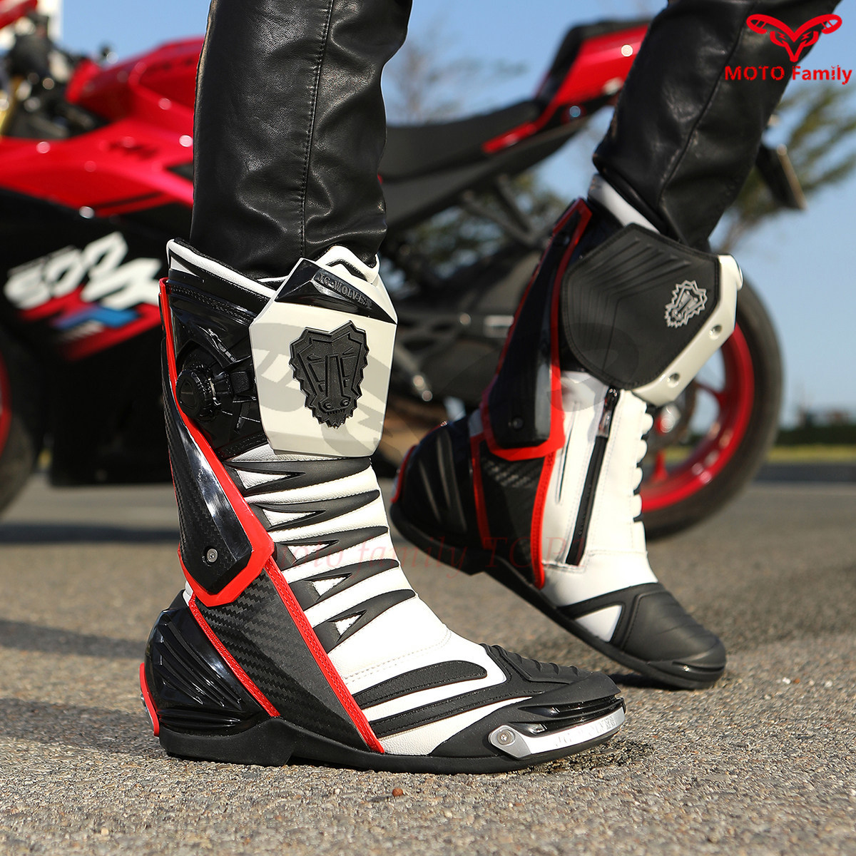 Мотоциклетные ботинки для соре – обзор и цена Motorcycle Boots Waterproof Riding
