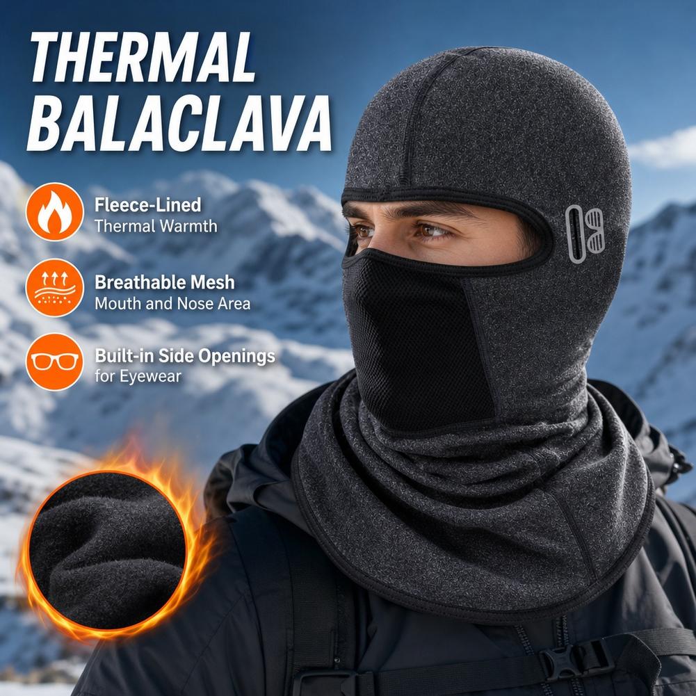Ветрозащитная термошапка-балак – обзор и цена Motorcycle Neck Gaiter Balaclava
