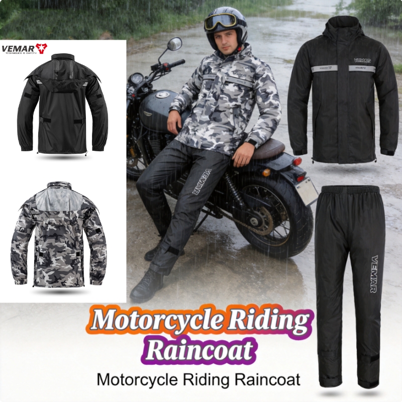 Мотоциклетный дождевик VEMAR у – обзор и цена Motorcycle Riding Jacket Waterproof