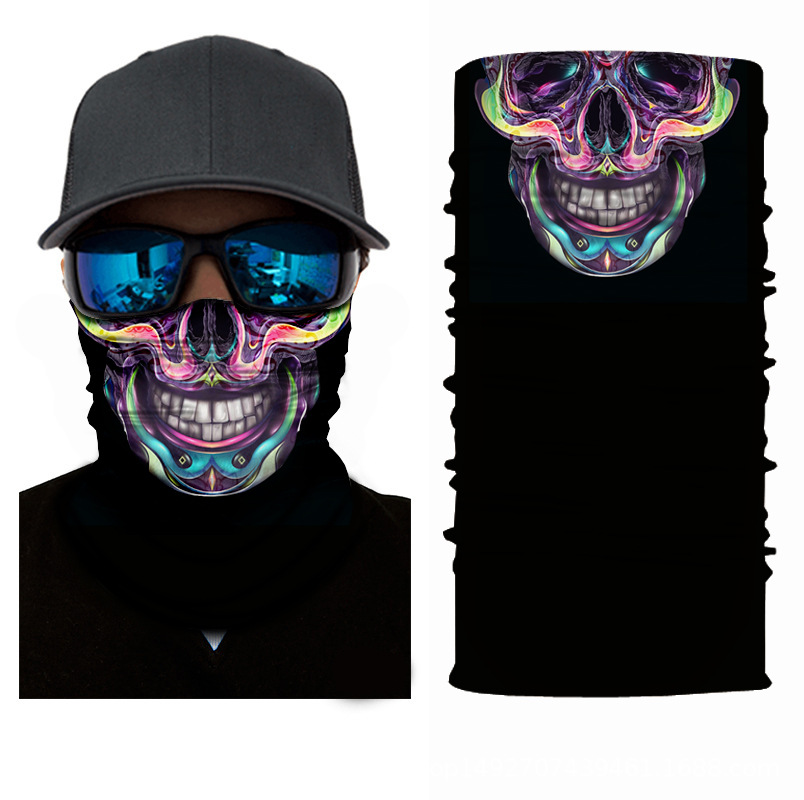 Велоспорт Мотоцикл Банданы Чер – обзор и цена Motorcycle Neck Gaiter Balaclava