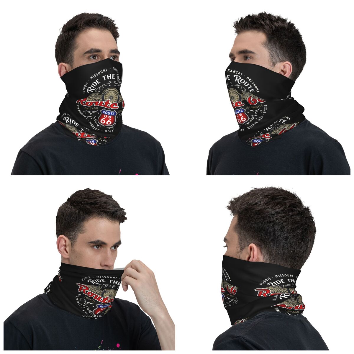 Бандана на заказ Ride The Rout – обзор и цена Motorcycle Neck Gaiter Balaclava