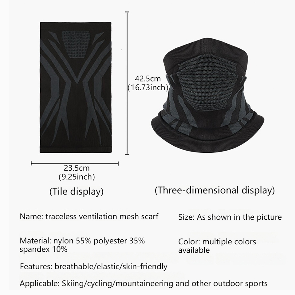 Зимний ветрозащитный шарф-бала – обзор и цена Motorcycle Neck Gaiter Balaclava