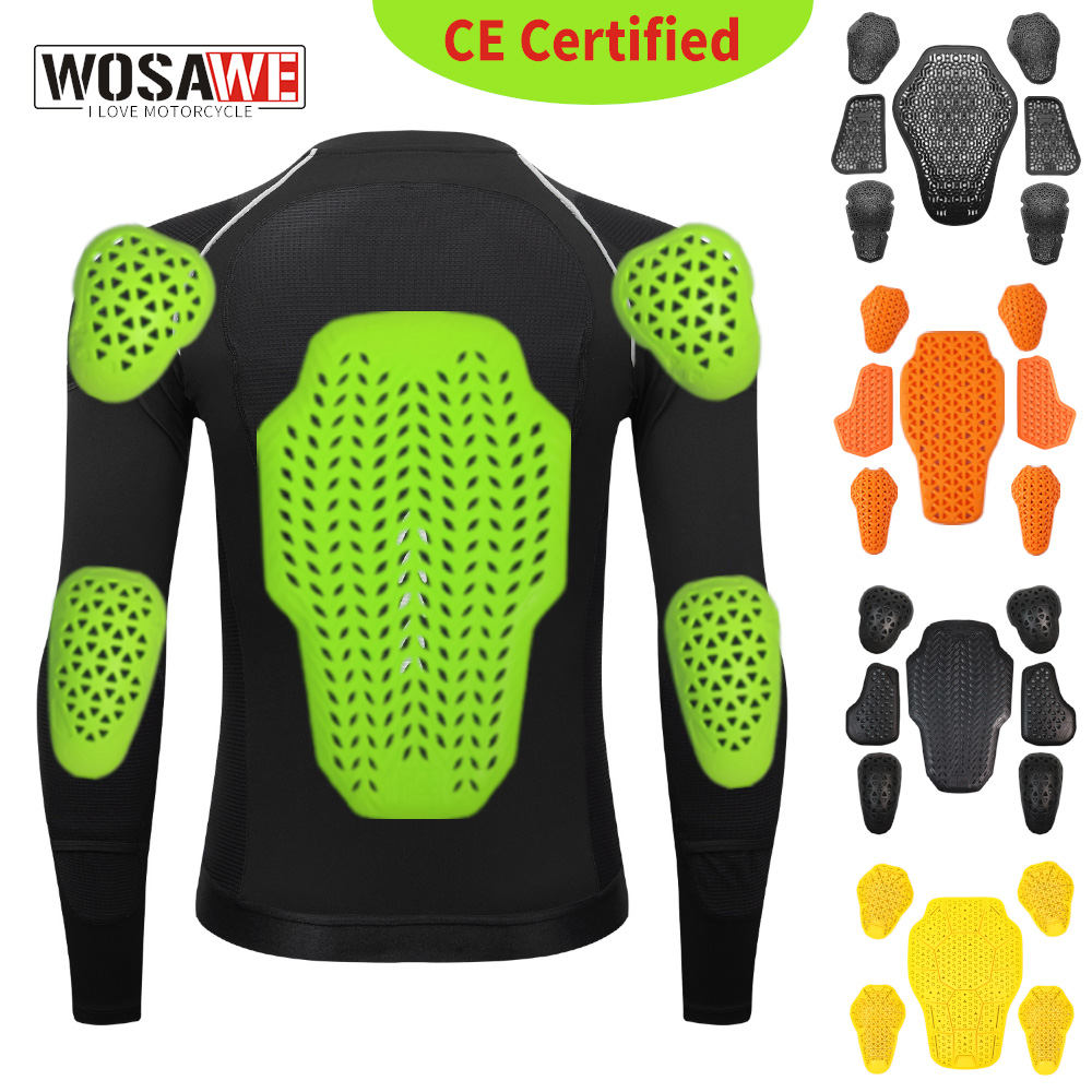 WOSAWE CE уровень 1/2, мотоцик – обзор и цена Motorcycle Back Protector Ce Level 2