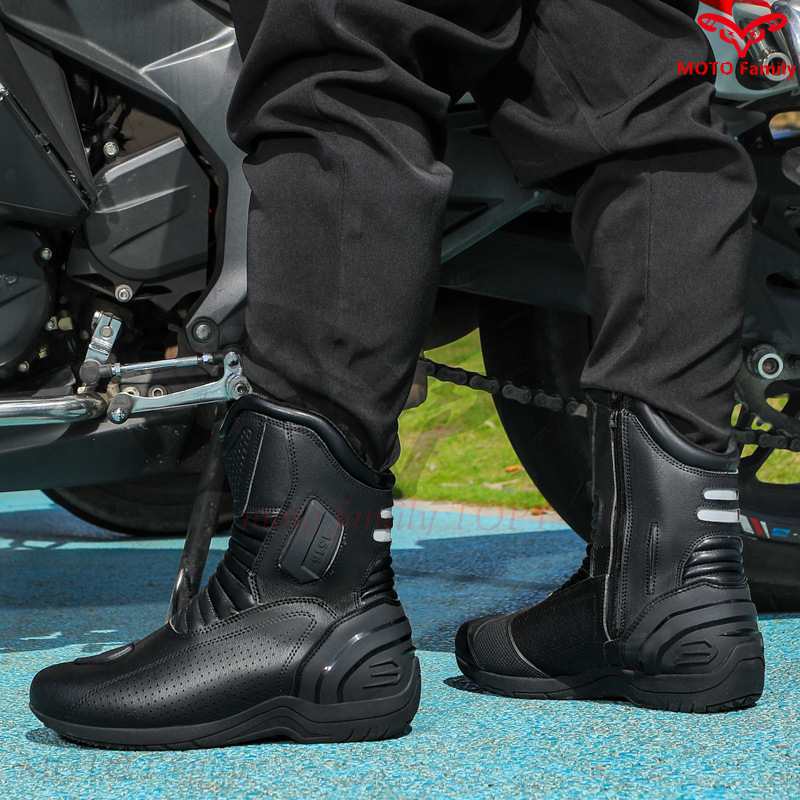 Мотоциклетные ботинки, несколь – обзор и цена Motorcycle Boots Waterproof Riding