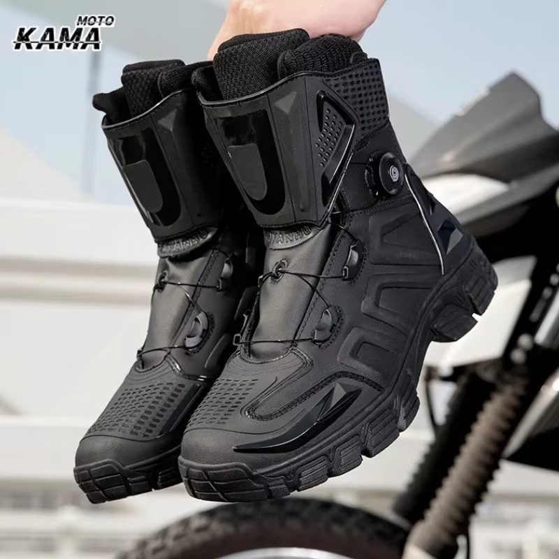 Мужские мотоциклетные ботинки, – обзор и цена Motorcycle Boots Waterproof Riding