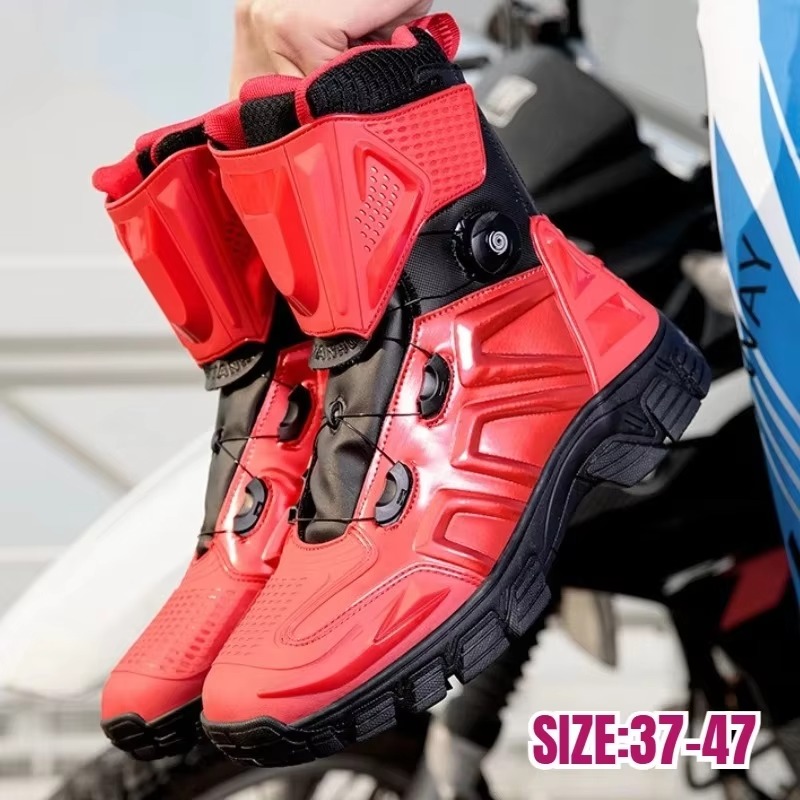 Мужские мотоциклетные ботинки, – обзор и цена Motorcycle Boots Waterproof Riding