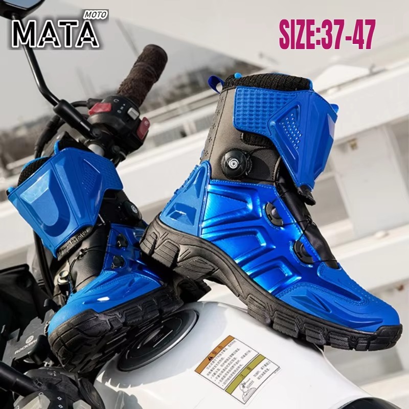 Мужские мотоциклетные ботинки, – обзор и цена Motorcycle Boots Waterproof Riding