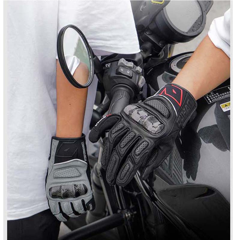Мотоциклетные перчатки DUHAN и – обзор и цена Motorcycle Gloves Leather Knuckle