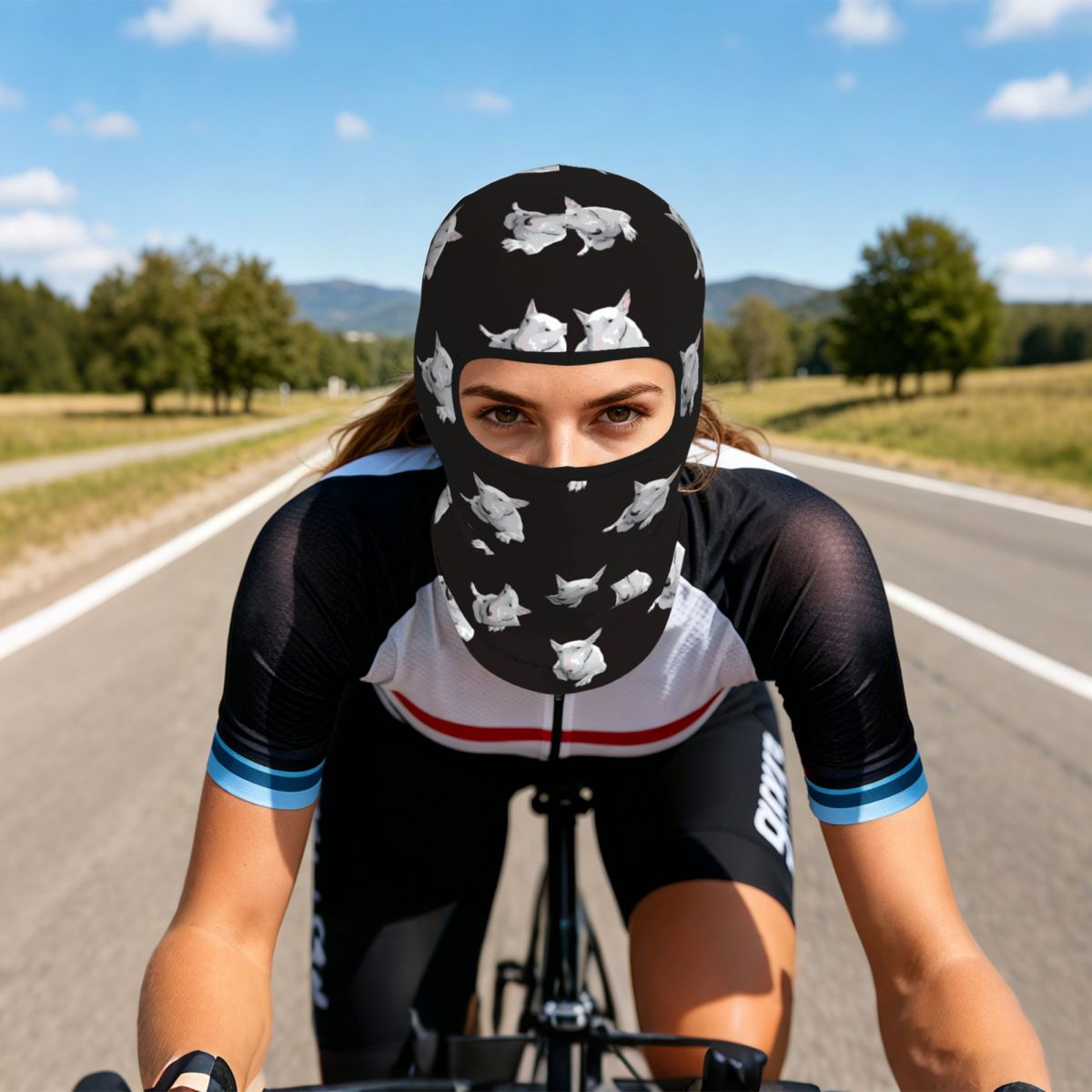 Дышащая тонкая балаклава Engli – обзор и цена Motorcycle Neck Gaiter Balaclava