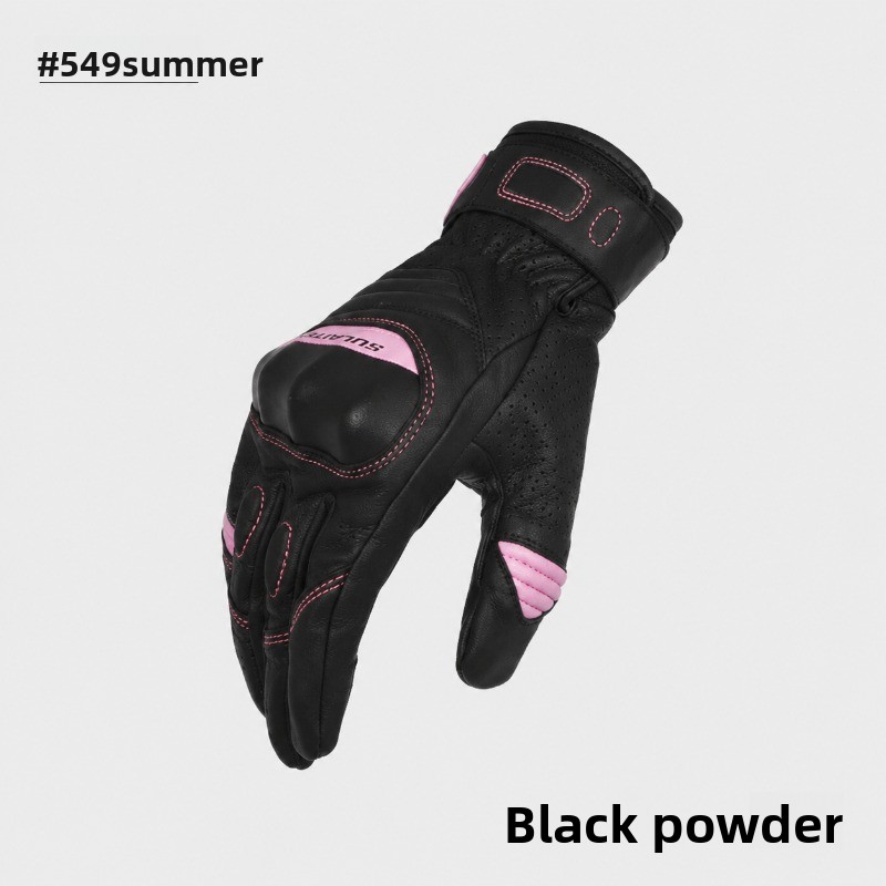 Женские летние мотоциклетные п – обзор и цена Motorcycle Gloves Leather Knuckle