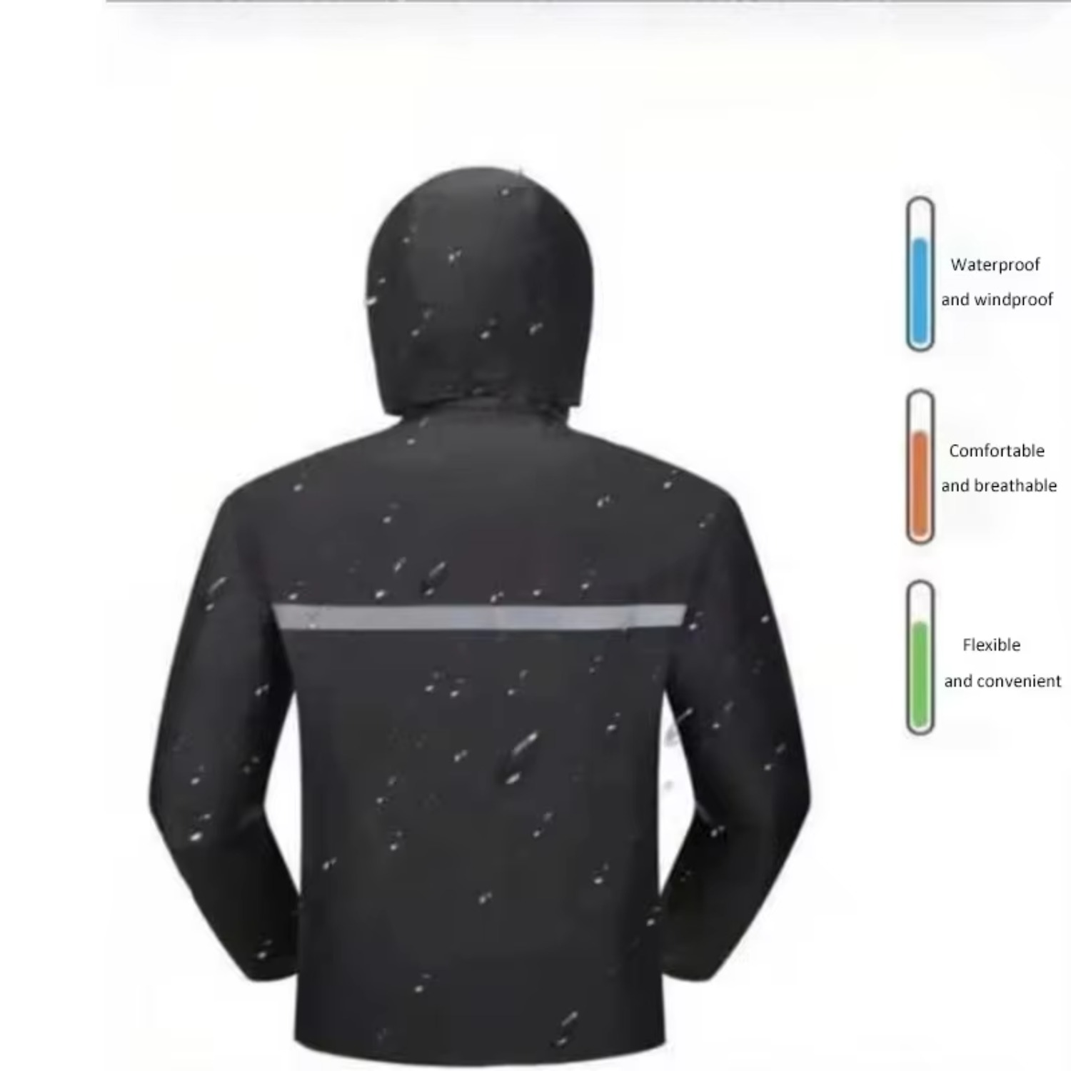 Водонепроницаемый дождевой кос – обзор и цена Motorcycle Rain Suit 2 Piece