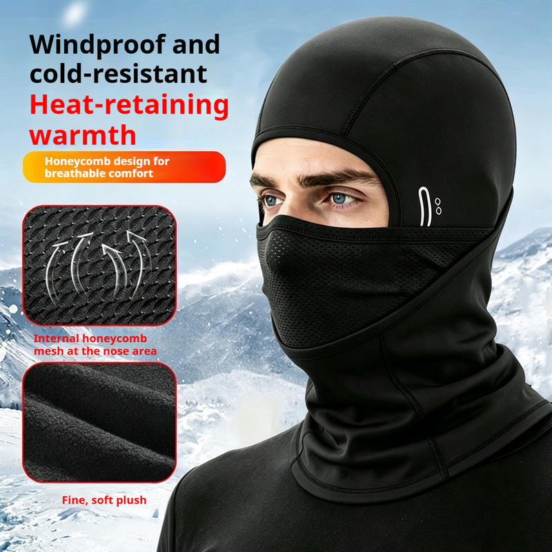 Зимняя флисовая балаклава, вет – обзор и цена Motorcycle Neck Gaiter Balaclava
