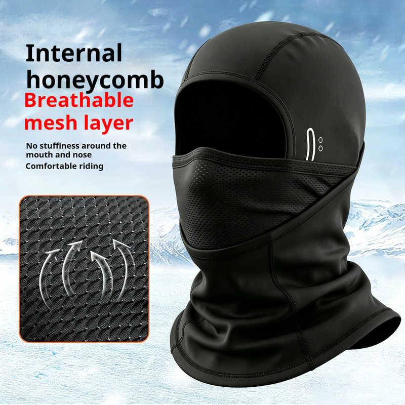 Зимняя флисовая балаклава, вет – обзор и цена Motorcycle Neck Gaiter Balaclava