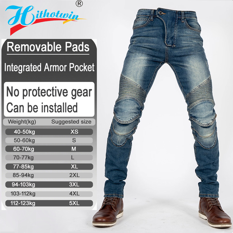 Мотоциклетные брюки-джинсы обл – обзор и цена Motorcycle Pants Riding Armored