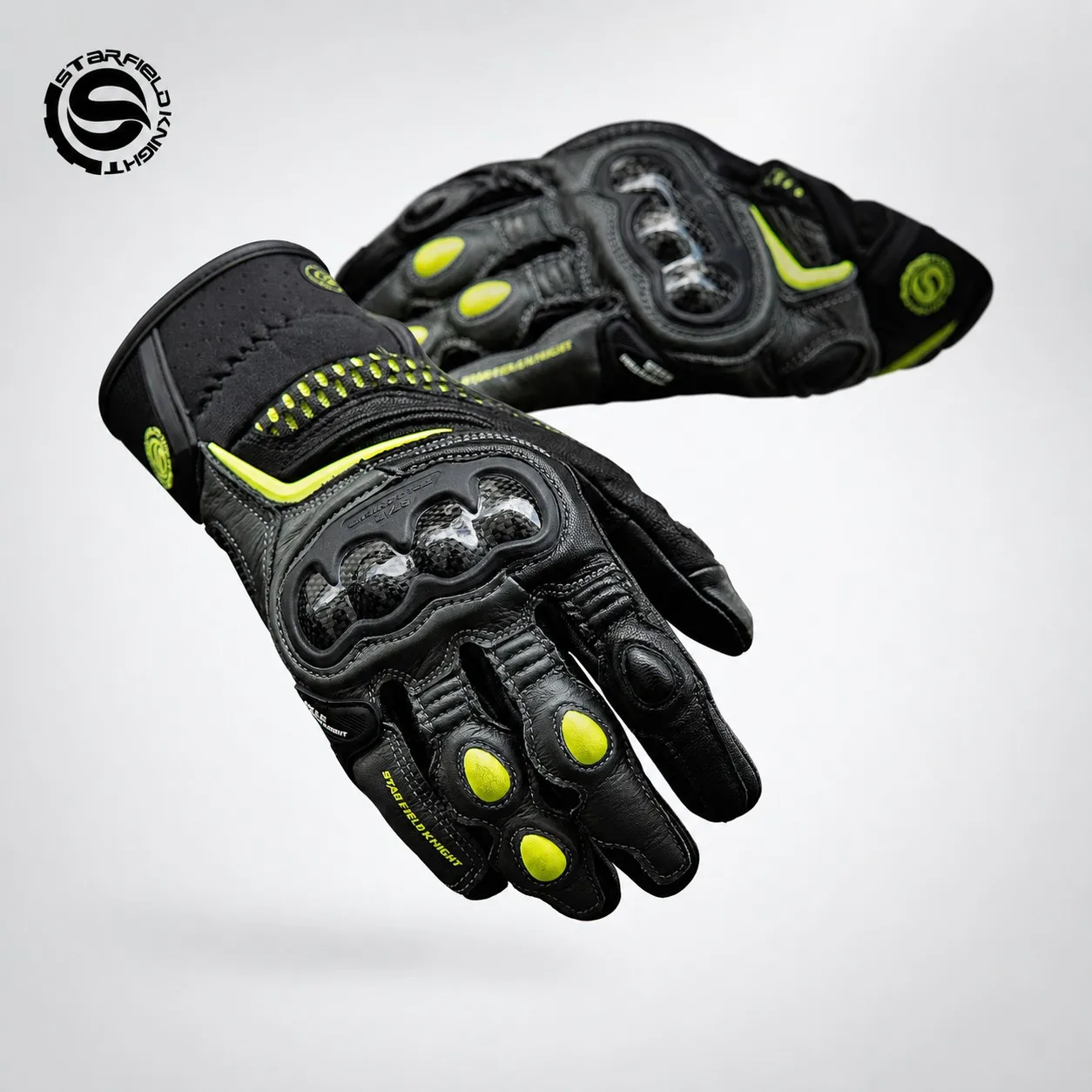 Мотоциклетные перчатки STAR KN – обзор и цена Motorcycle Gloves Leather Knuckle