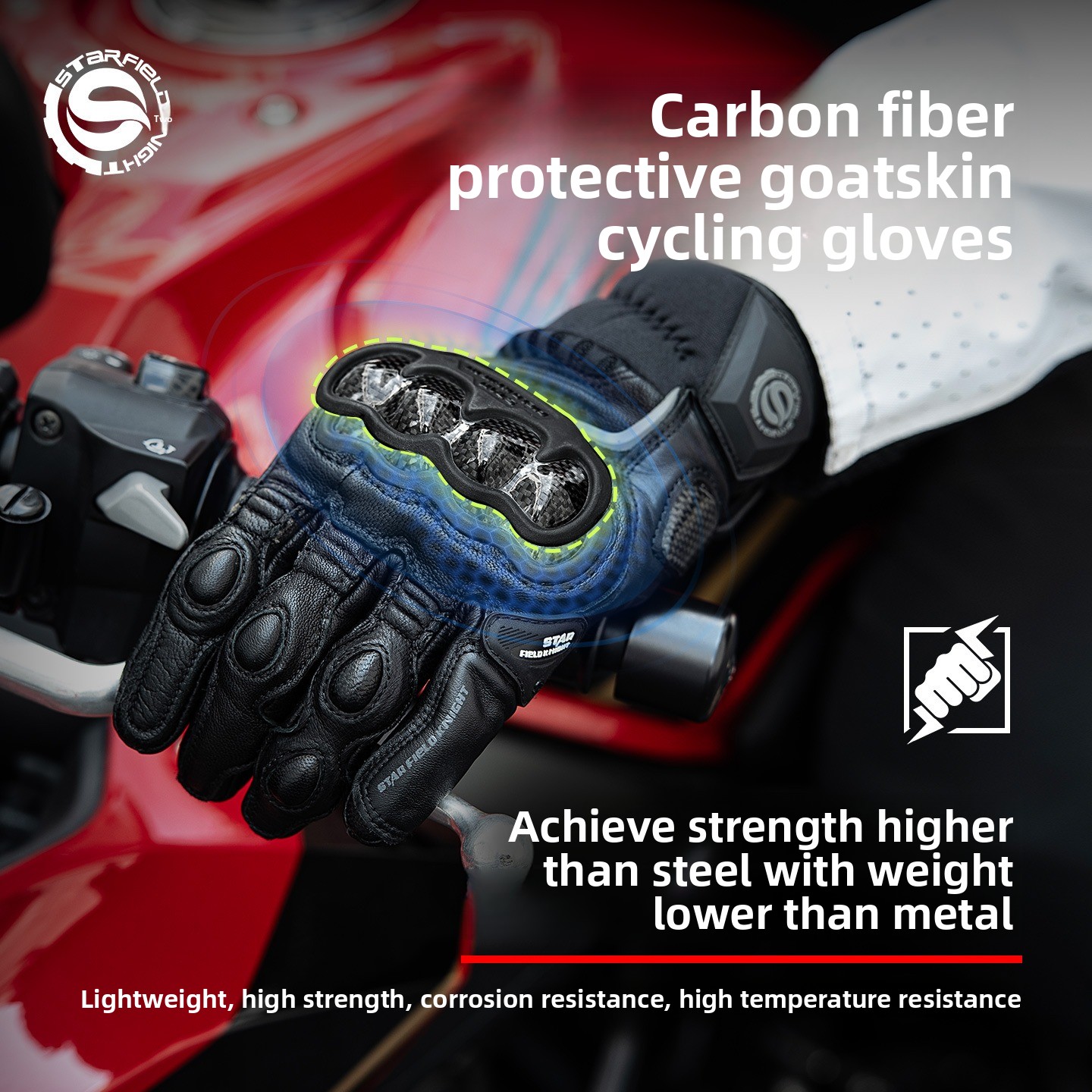 Мотоциклетные перчатки STAR KN – обзор и цена Motorcycle Gloves Leather Knuckle
