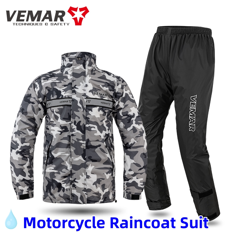 Светоотражающий водонепроницае – обзор и цена Motorcycle Rain Suit 2 Piece