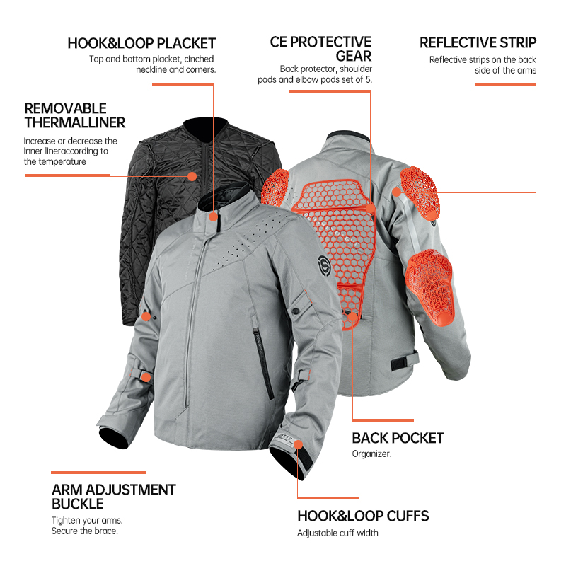 Мотоциклетная куртка Star Fiel – обзор и цена Motorcycle Riding Jacket Waterproof