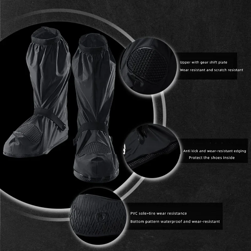 SCOYCO мотоциклетные дождевые  – обзор и цена Motorcycle Boots Waterproof Riding