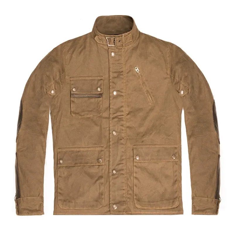 Ретро-мотоциклетная куртка из  – обзор и цена Motorcycle Riding Jacket Waterproof