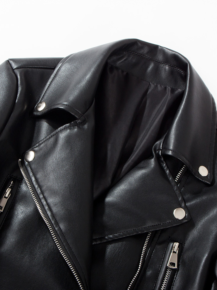 Женская байкерская куртка Aile – обзор и цена Leather Motorcycle Jacket Biker