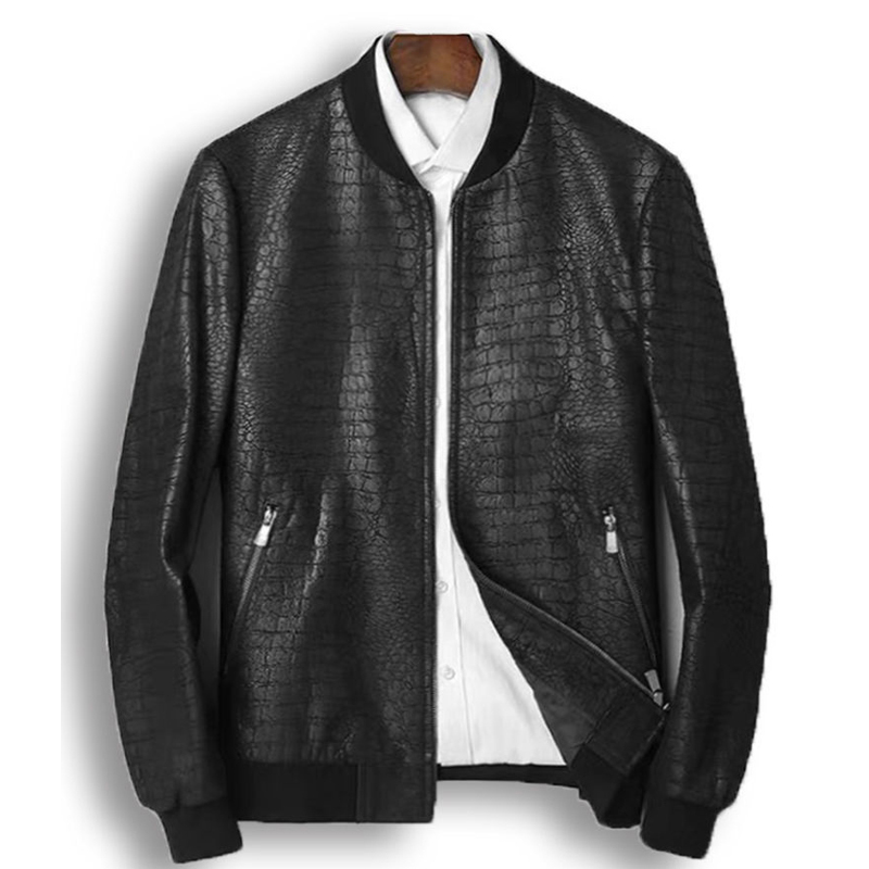 Куртка мужская из натуральной  – обзор и цена Leather Motorcycle Jacket Biker