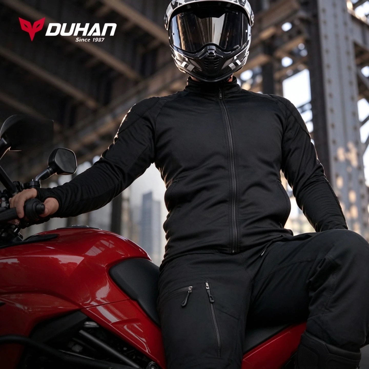 Теплая мотокуртка DUHAN с защи – обзор и цена Motorcycle Jacket Thermal Liner
