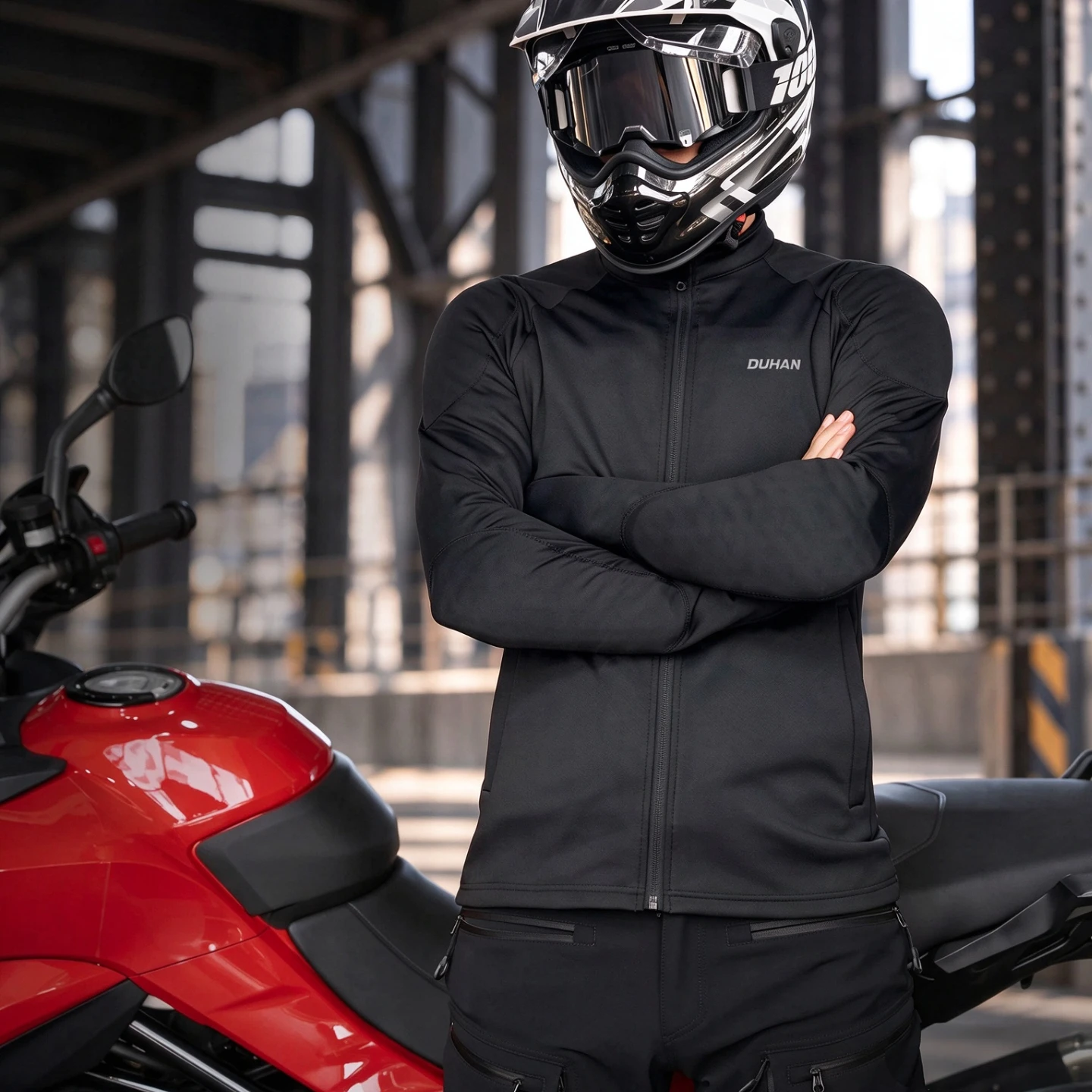 Теплая мотокуртка DUHAN с защи – обзор и цена Motorcycle Jacket Thermal Liner